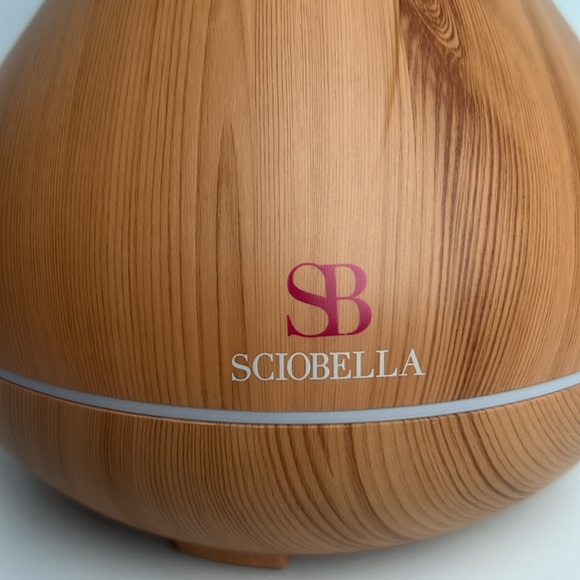 NIB Essential Oil Diffuser, Wood Grain, Ultrasonic Aromatherapy 500ml - Picture 5 of 11
